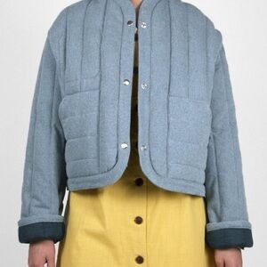Kordal Reversible Crop Quilted Jacket